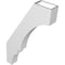 Ekena Millwork 3 1/2-in. W x 18-in. D x 30-in. H Balboa Architectural Grade PVC Knee Brace BRCP035X18X30BOA - alternate 2